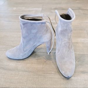 Stuart Weitzman Grey Booties